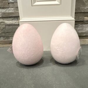 Hobby Lobby Easter 2026 Decorative Egg Pink & Pale Pink 5.5in
